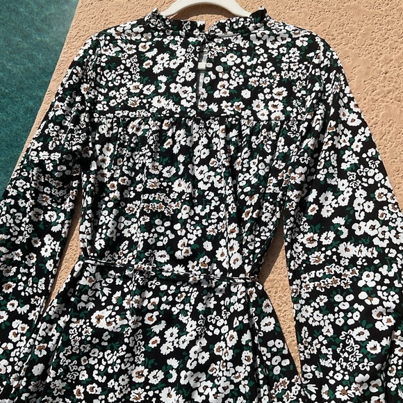 NWT Boden Easy Yoke Modal Midi Jersey Floral Dress Size 8 Petal Blossom Office - Picture 9 of 16